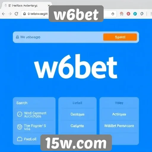 Interface do usuário do w6bet é avaliada por jogadores